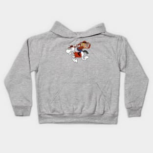 Dudley Do-Right and Horse Kids Hoodie